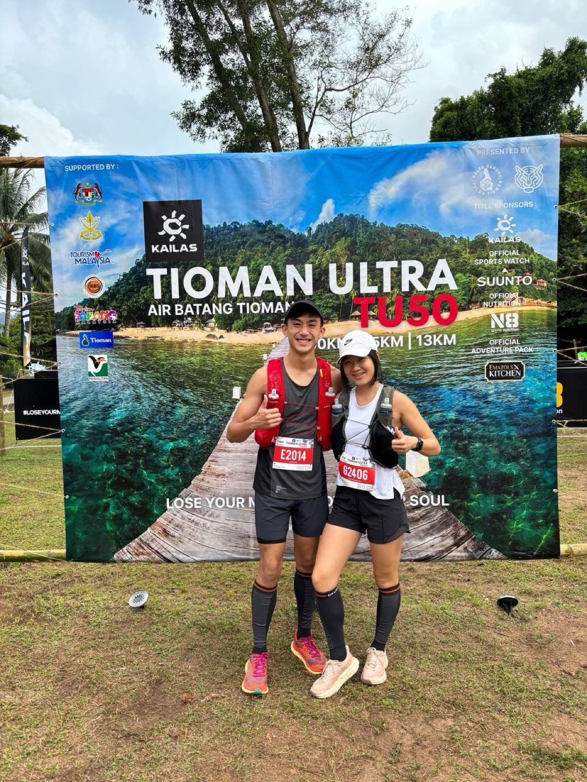 Lauren and Joseph at Tioman Ultra TU50